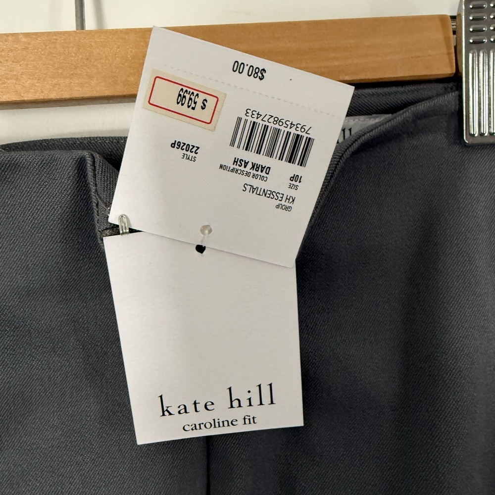Kate Hill Charcoal Trousers